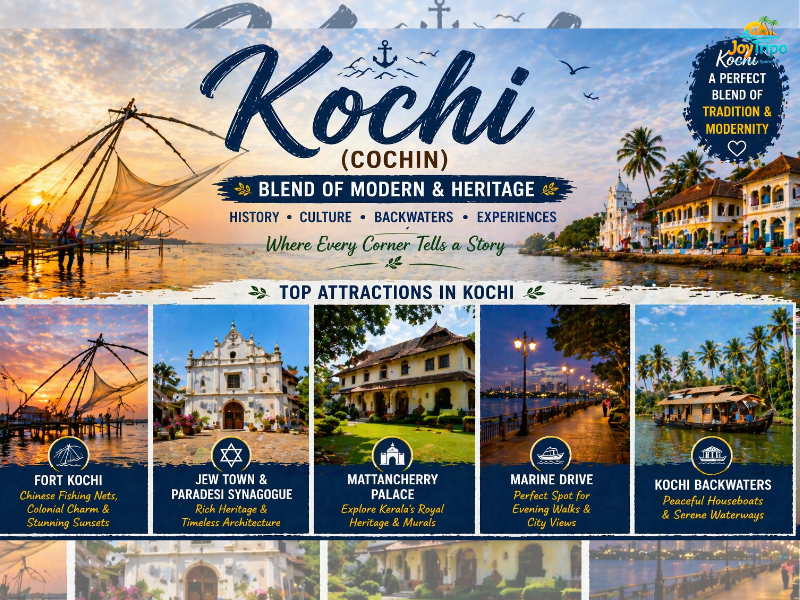 KERALA TOUR PLACES LIST: