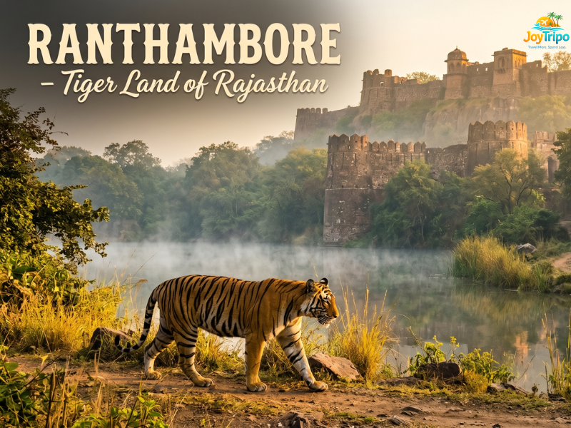 Best National Parks in India: Ranthambore - tiger land of Rajasthan