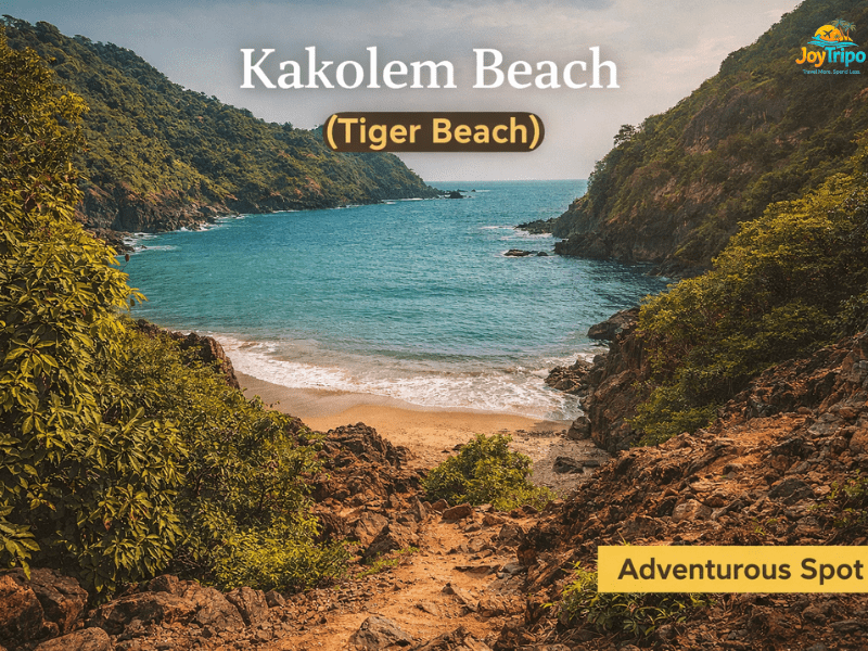 Hidden Beaches in Goa Away from the Crowds: Kakolem beach