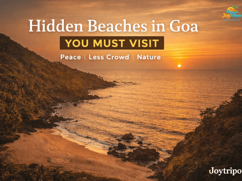 Hidden Beaches in Goa Away from the Crowds