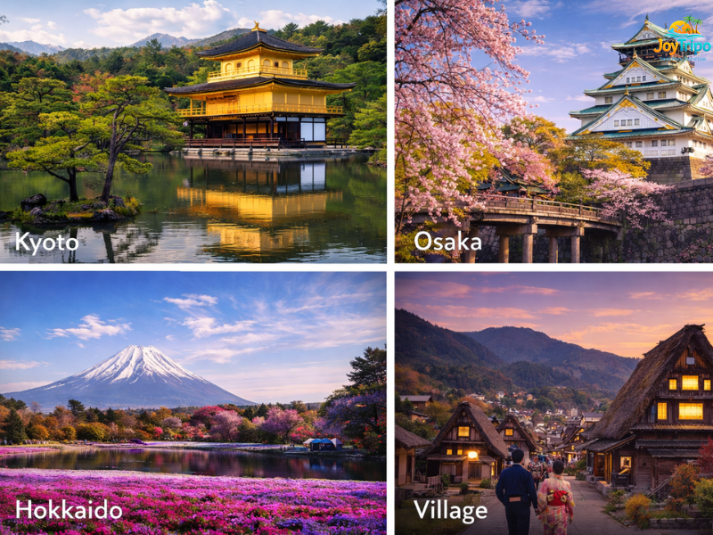 Japan 7 Day Travel Itinerary 2026: top cities