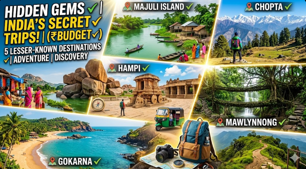 Lesser-Known Destinations in India