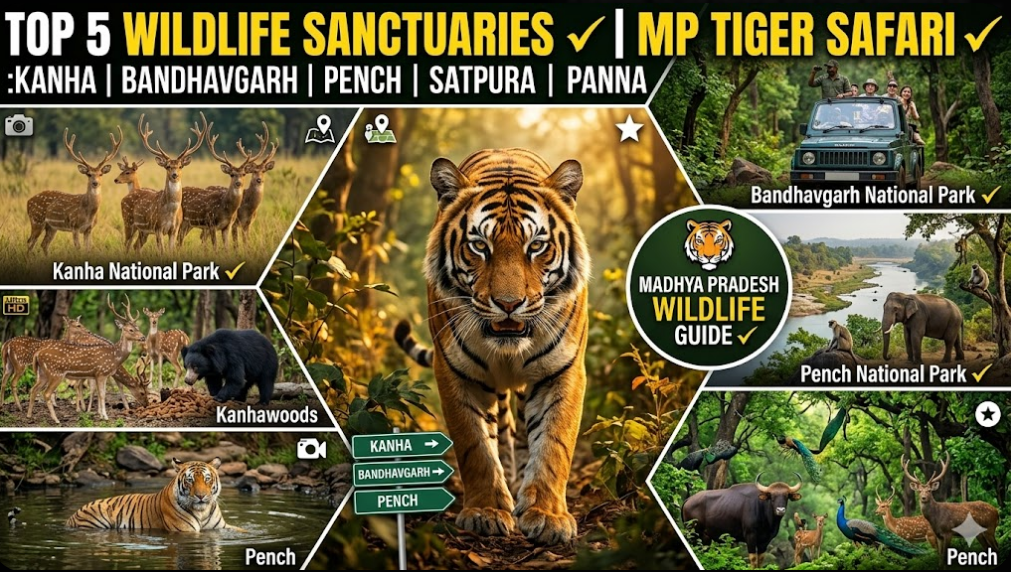 Top Wildlife Sanctuaries in Madhya Pradesh