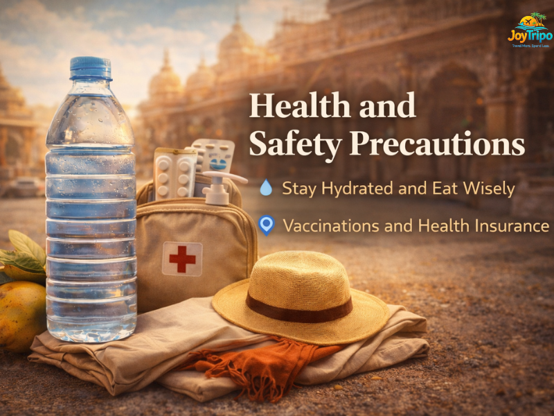 Travel Tips for First-Time Visitors to India: health and safety precautions