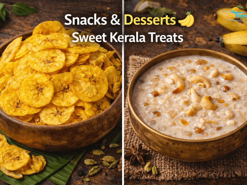 Best dishes in kerala: snacks & desserts 