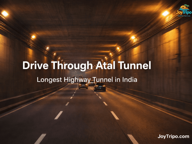 3 Day Manali Itinerary: Atal tunnel 