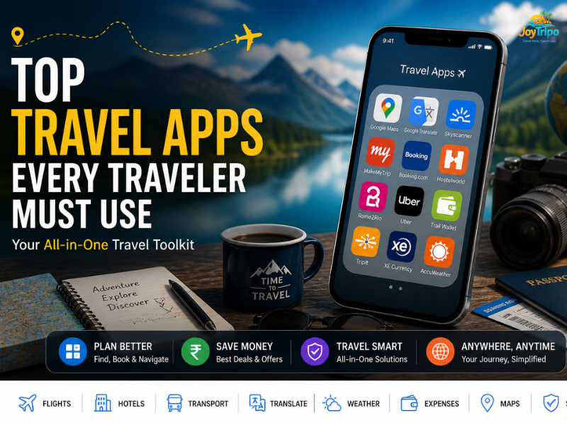Best Travel Apps: Top travel apps every traveler must use 