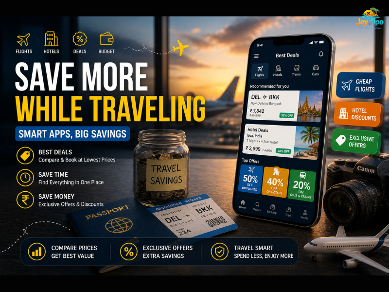 Best Travel Apps: save more while travelling 