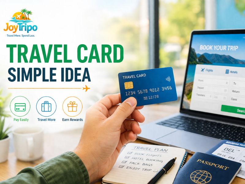 Best Travel Credit Cards in India: travel card simple idea 