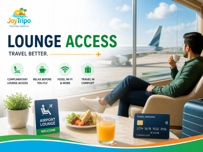 Best Travel Credit Cards in India: Lounge access