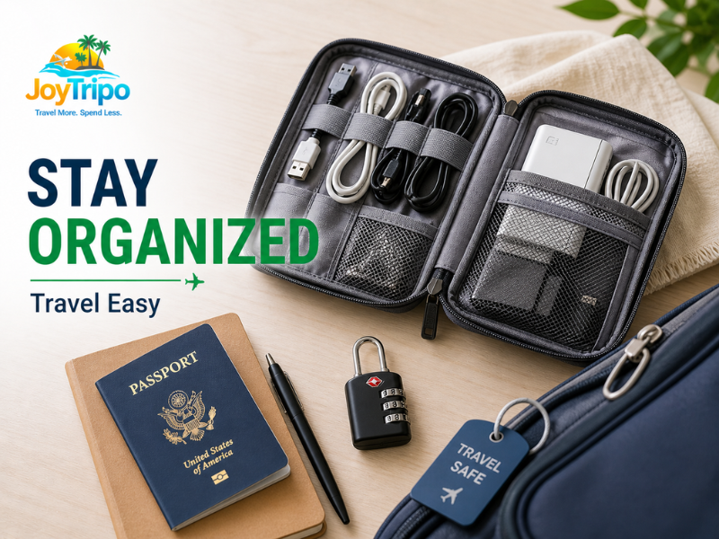 Best Travel Gadgets Under Budget: Stay organized