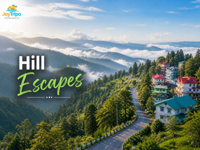 Best Weekend Getaways from Delhi NCR: Hill escapes 