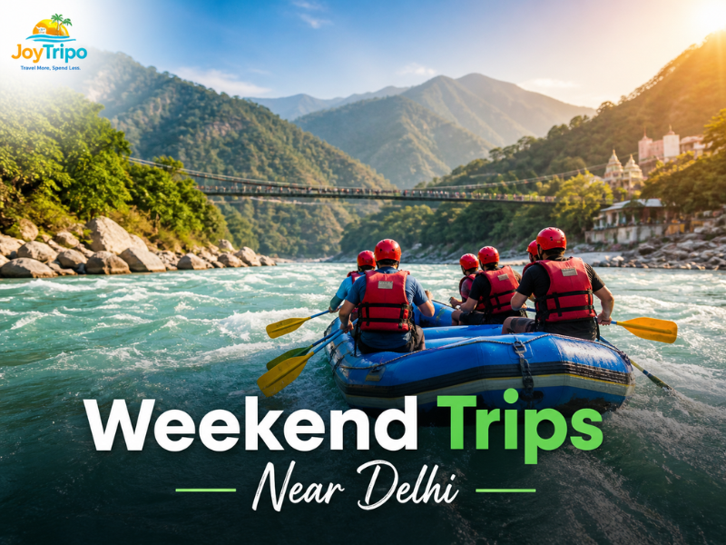 Best Weekend Getaways from Delhi NCR: Weekned trips near delhi