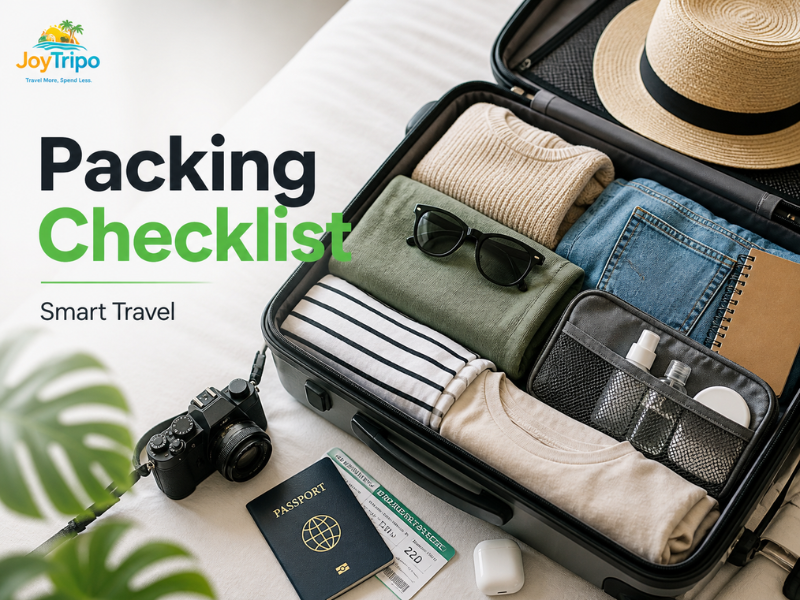 Complete Travel Packing Checklist