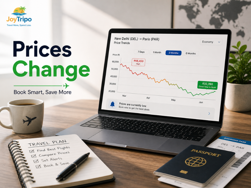 How to Find Cheap International Flights: Prices change 