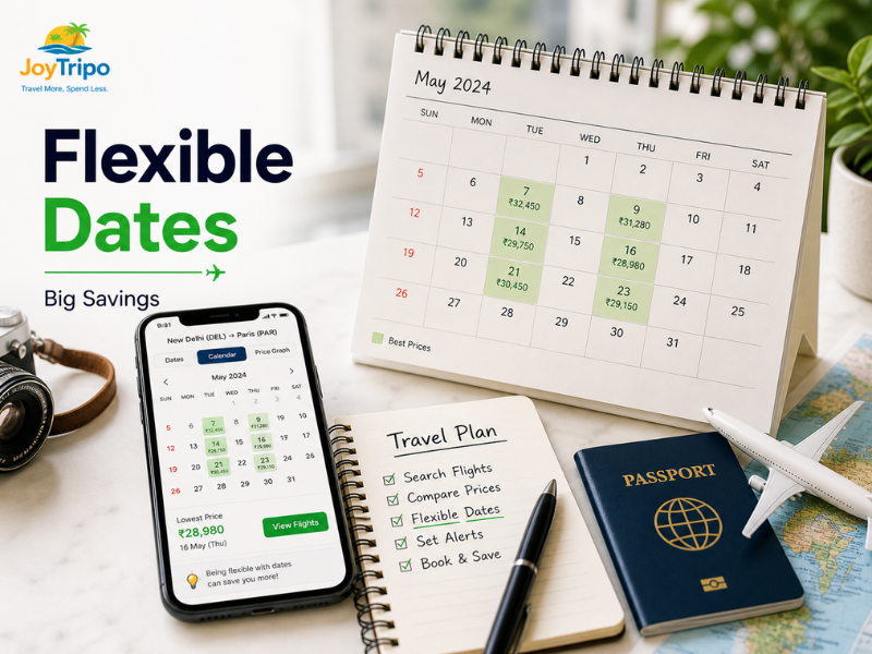 How to Find Cheap International Flights: Flexible dates