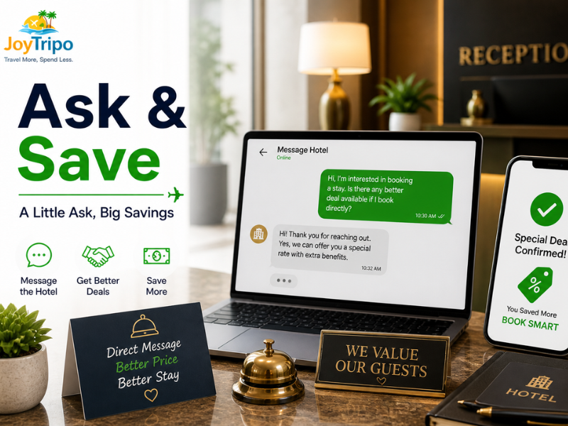 How to Get Cheap Hotels: Ask & Save