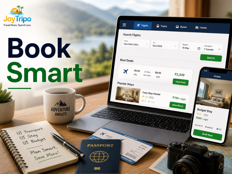 How to Plan a Budget Trip: Book smart 