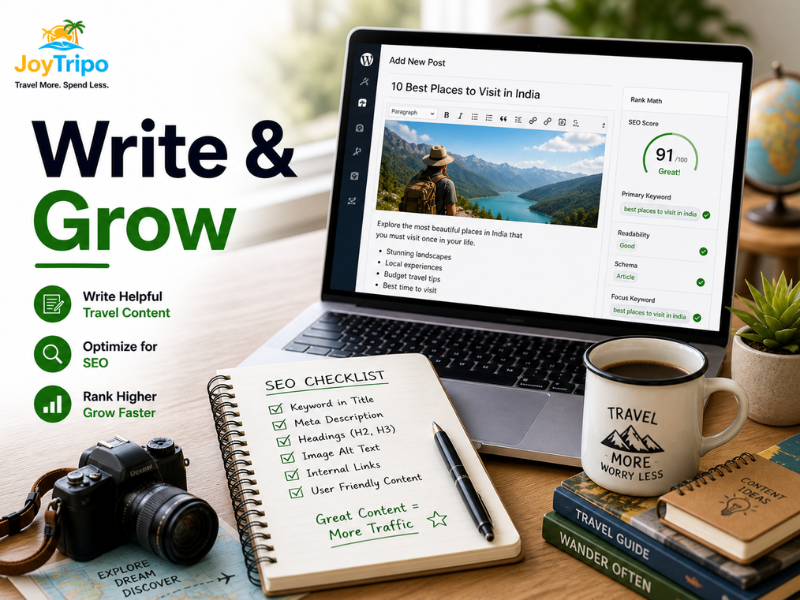 How to Start a Travel Blog: write & grow