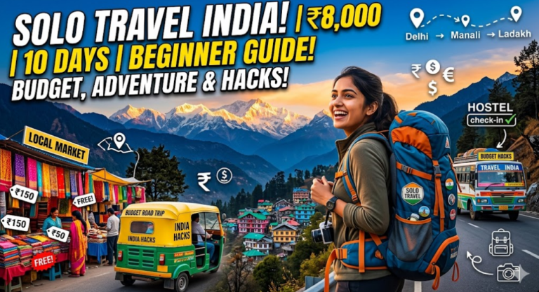 Solo Budget Trip in India