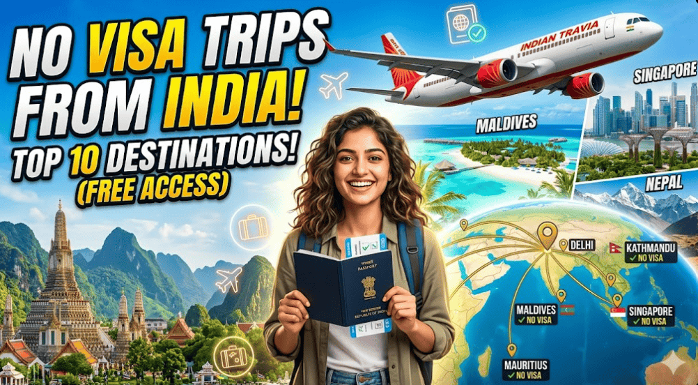 Visa Free Countries for Indians