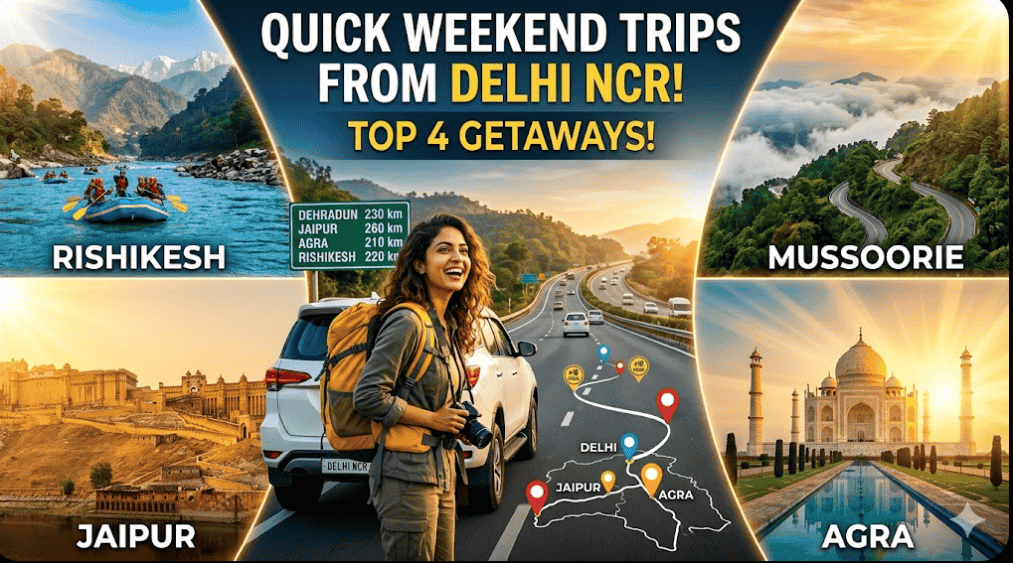 Best Weekend Getaways from Delhi NCR