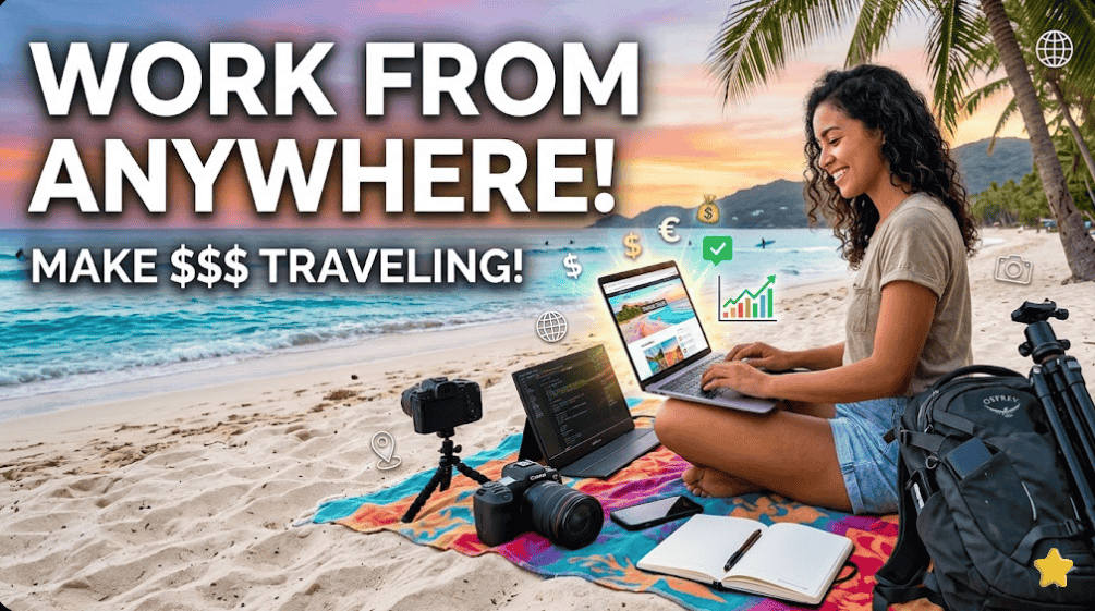 how to make money while travelling