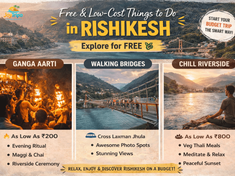 Rishikesh Budget Trip guide: Free & low cost 