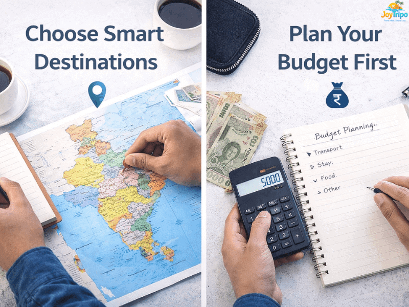 Solo Budget Trip in India: Choose smart destinations and plan your budget first
