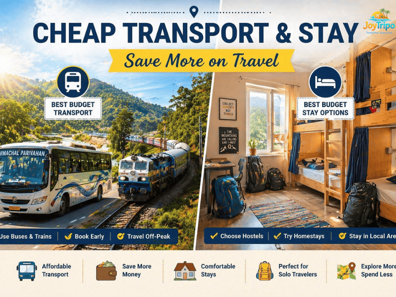 Solo Budget Trip in India: Use cheapest transport