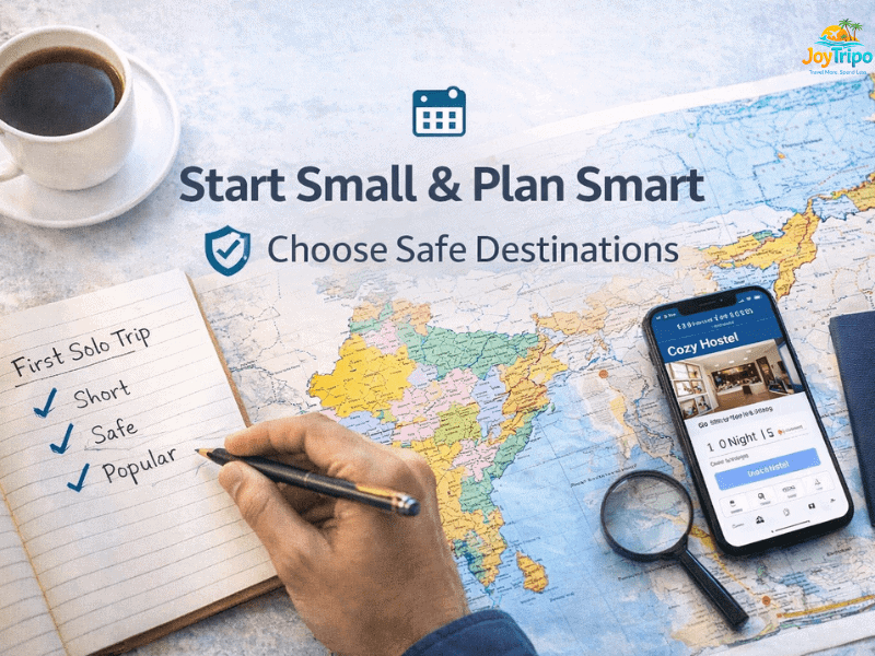 Solo Travel Tips for Beginners: smart with a short trip first