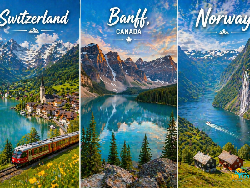 Top Summer Destinations in the World: Switzerland. Bunff, Norway