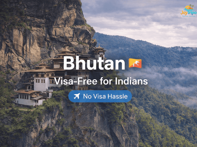 Visa Free Countries for Indians: Bhutan visa-free for indians