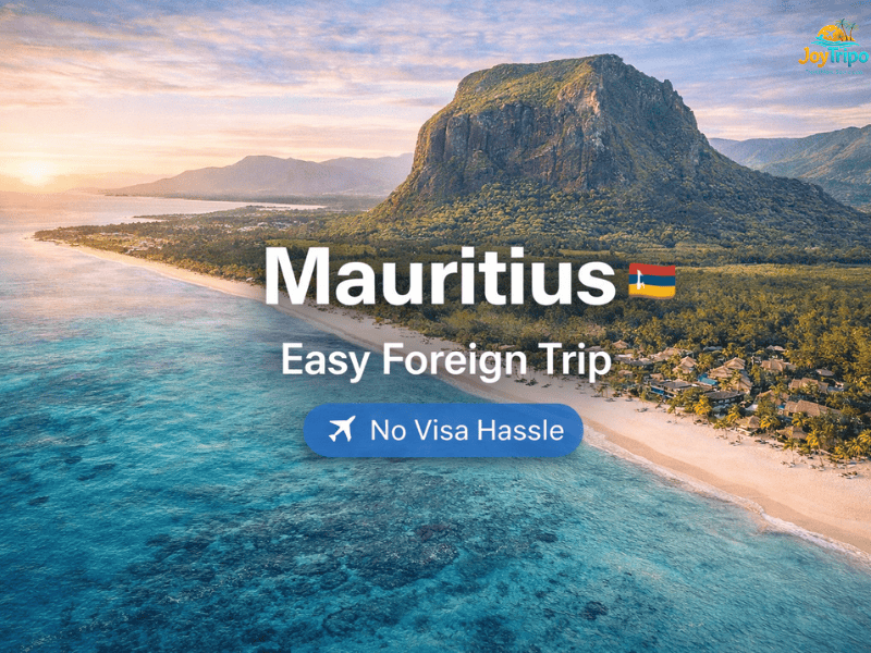 Visa Free Countries for Indians: Mauritius easy foreign trip